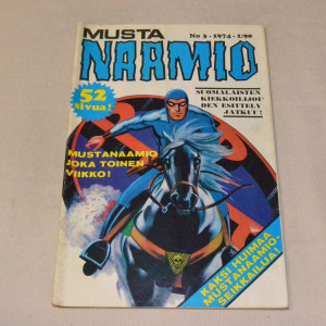 Mustanaamio 03 - 1974